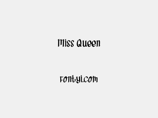 Miss Queen
