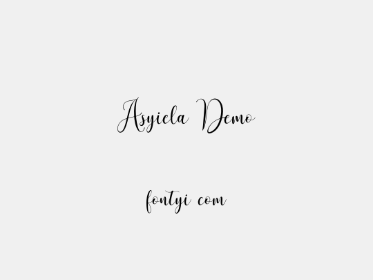 Asyiela Demo