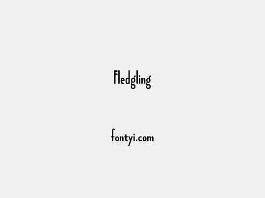 Fledgling