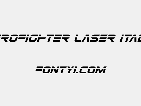 Eurofighter Laser Italic