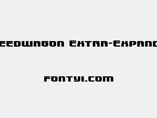 Speedwagon Extra-Expanded