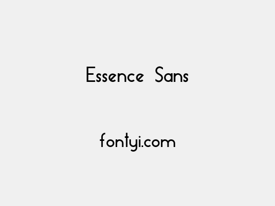 Essence Sans