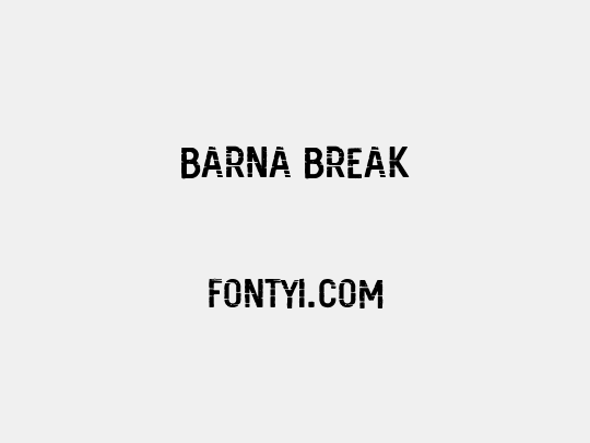 Barna Break