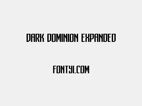 Dark Dominion Expanded