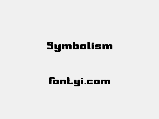 Symbolism