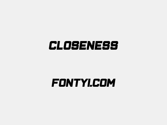 Closeness