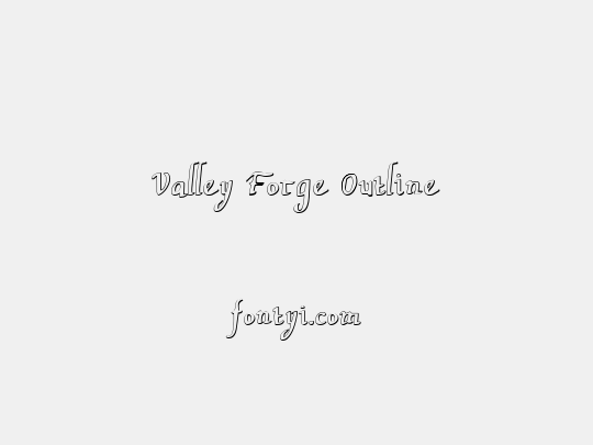 Valley Forge Outline