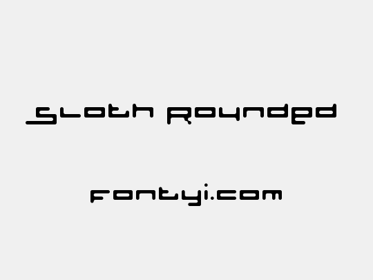 Sloth Rounded