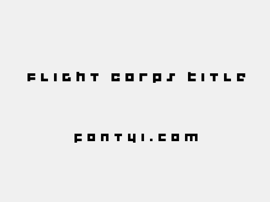 Flight Corps Title