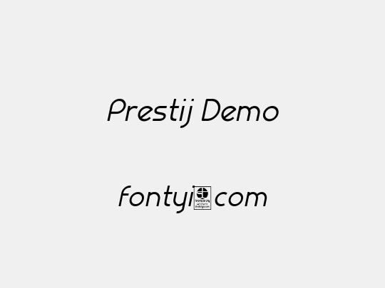 Prestij Demo