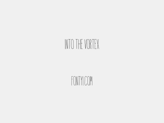 Into the Vortex