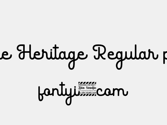 Antique Heritage Regular person