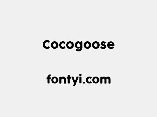 Cocogoose