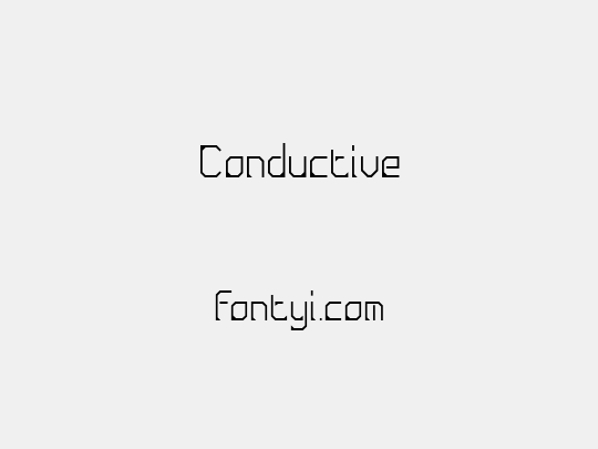 Conductive