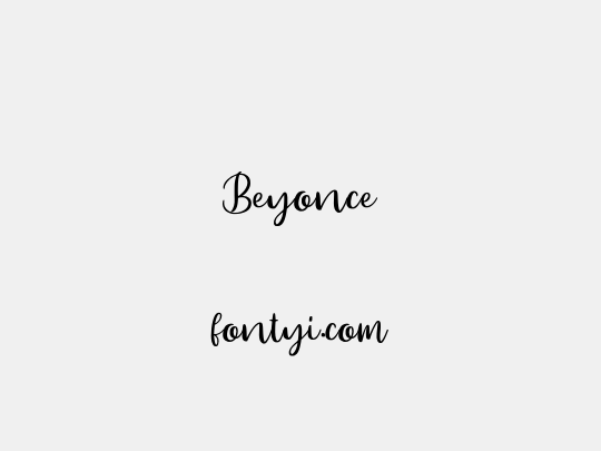 Beyonce