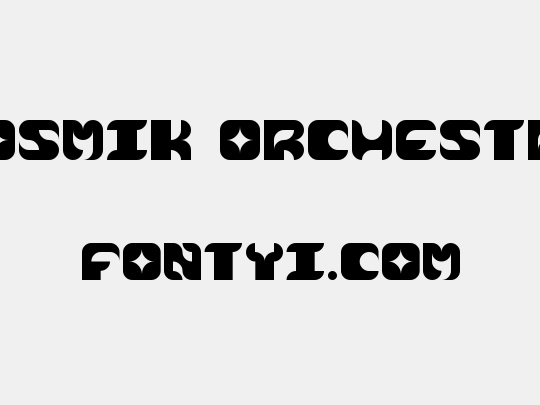Cosmik Orchestra