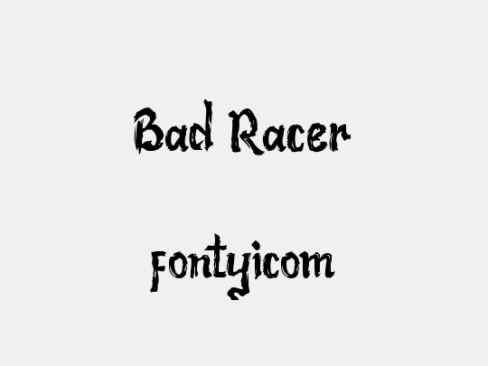 Bad Racer