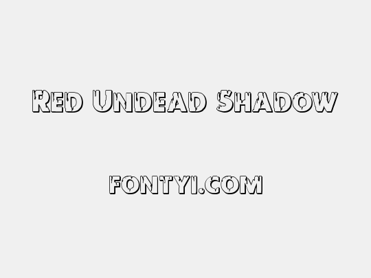 Red Undead Shadow