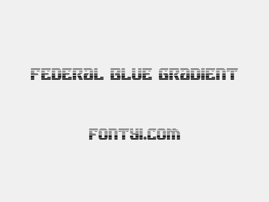 Federal Blue Gradient