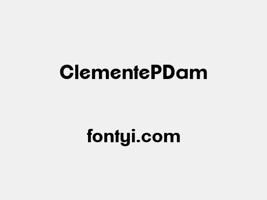 ClementePDam