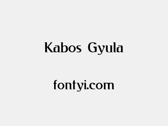 Kabos Gyula