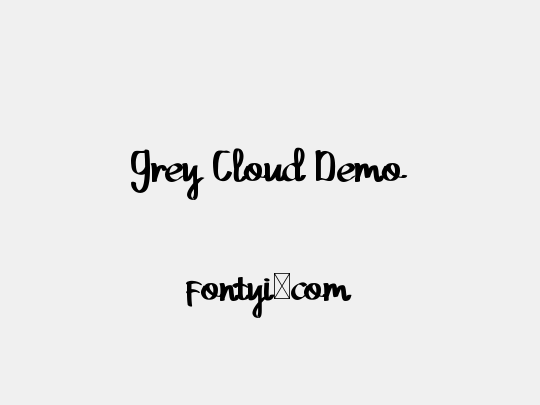 Grey Cloud Demo