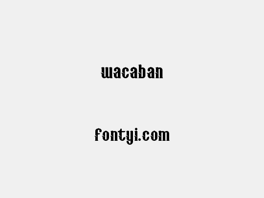wacaban