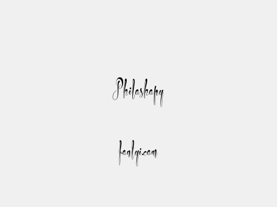Philoshopy