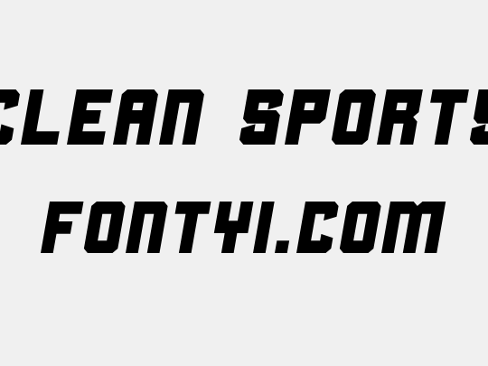 Clean Sports