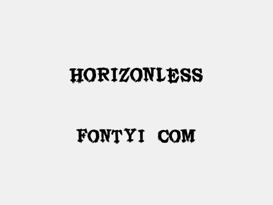 HORIZONLESS