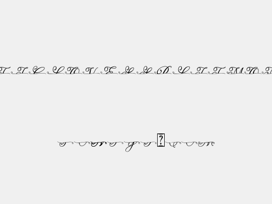 ROMANTIC LOVES SPLIT MONOGRAM