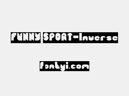 FUNNY SPORT-Inverse