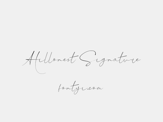 Hillonest Signature