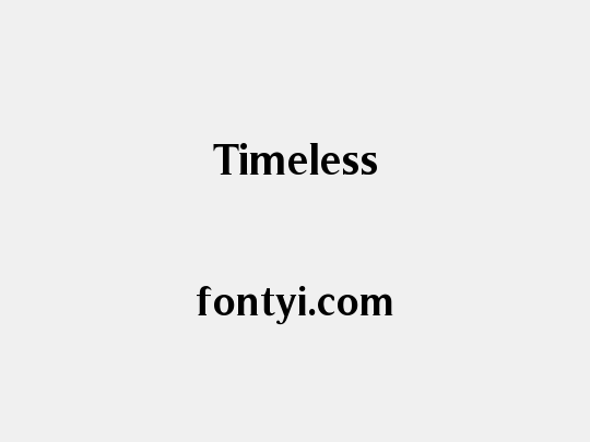 Timeless