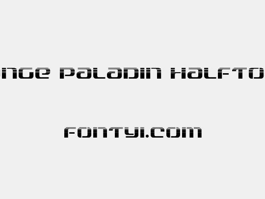 Range Paladin Halftone
