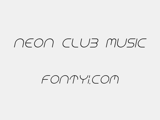 NEON CLUB MUSIC
