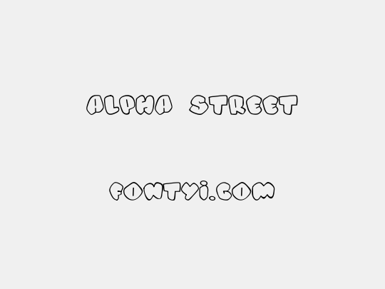 Alpha street