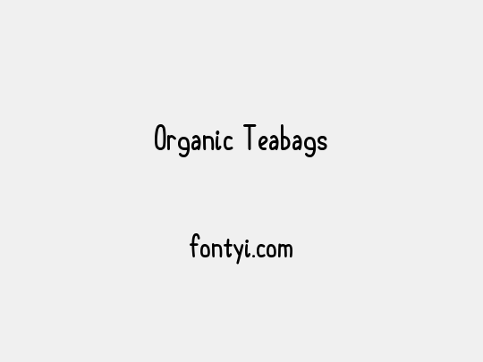 Organic Teabags