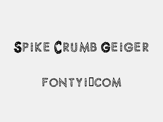 Spike Crumb Geiger