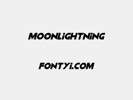 Moonlightning