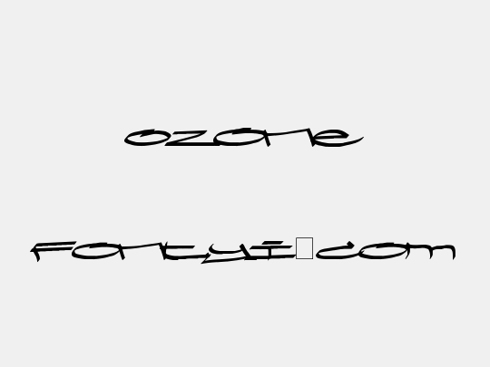 Ozone