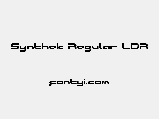 Synthek Regular LDR