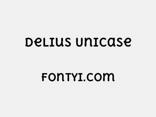 Delius Unicase