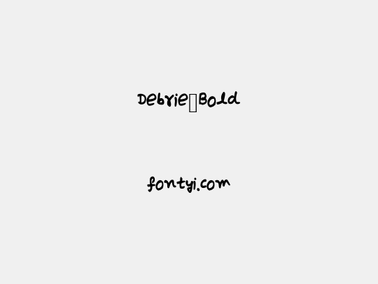 Debrie_Bold