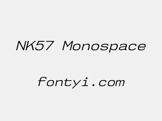 NK57 Monospace