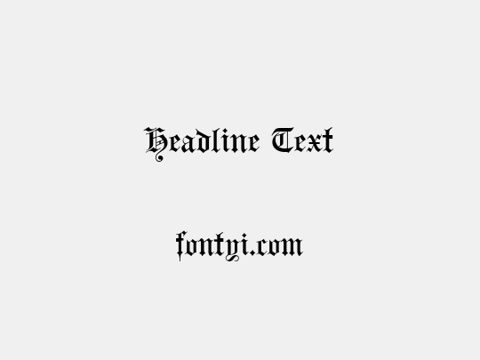 Headline Text