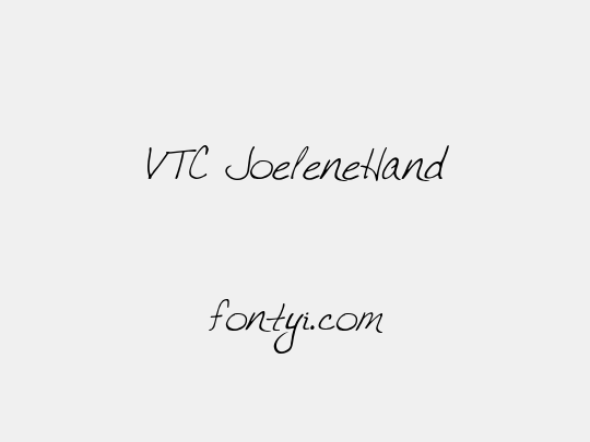VTC JoeleneHand