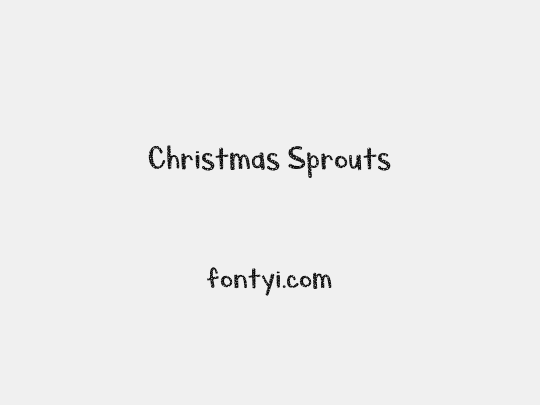 Christmas Sprouts