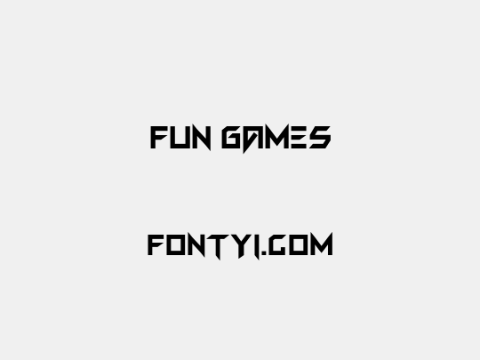 FUN GAMES