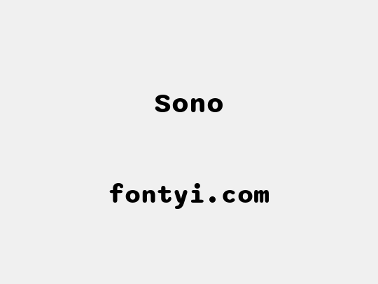 Sono